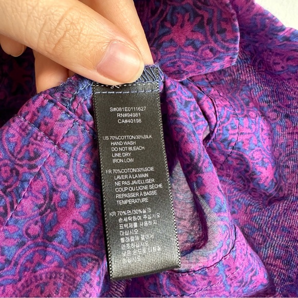 Silk Blend Babydoll Top - Picture 4 of 5